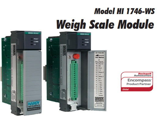 HI 1746-WS/2W PLC稱(chēng)重模塊 稱(chēng)重控制器 美國(guó)hardy哈帝